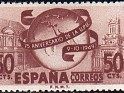 Spain 1949 UPU 50 CTS Auburn Edifil 1063. 1063. Uploaded by susofe